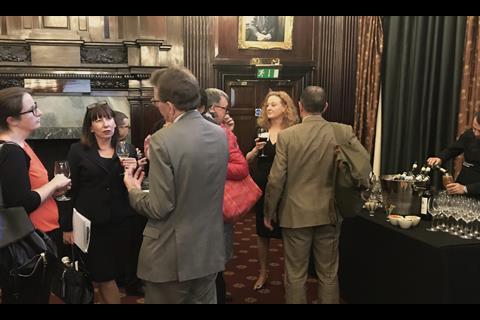 Delegates and committee members at the Civil Litigation conference reception - September 2018